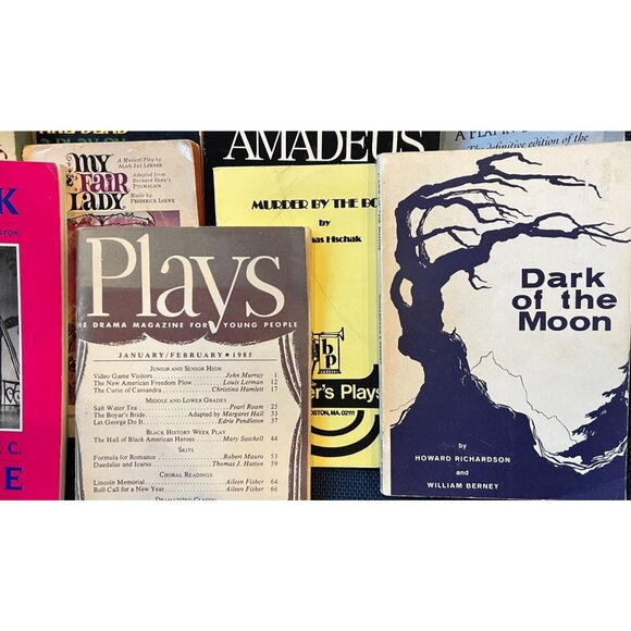 23 Vintage Classic Play Scripts & Anthologies, Hardcovers, Softcovers, Complete - Picture 8 of 9